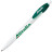 Ручка шариковая X-1 (белый, зеленый)
