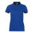 Рубашка поло женская STAN с контрастными деталями хлопок/полиэстер 185, 04CW, синий