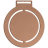 Медаль Steel Rond, бронзовая